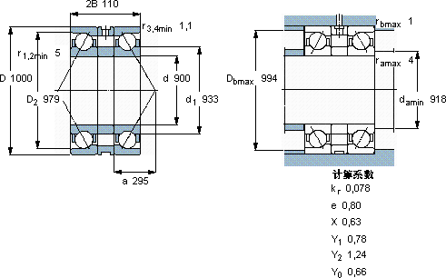SKFBA2B 311692軸承圖紙