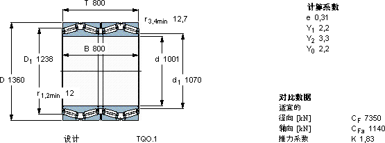 SKFBT4B 334031/HA4軸承圖紙