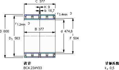 SKFBC4-8031/HA1VA907軸承圖紙