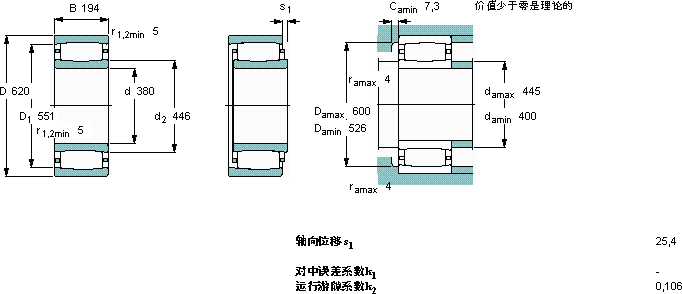 SKFC 3176 MB *軸承圖紙