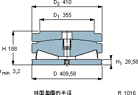 SKF353058 BU軸承圖紙