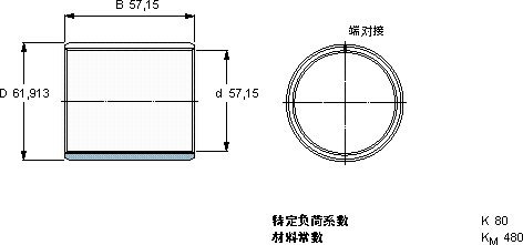 SKFPCZ 3636 B軸承圖紙