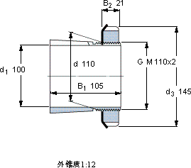SKFH 2322軸承圖紙