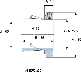 SKFH 315 E軸承圖紙