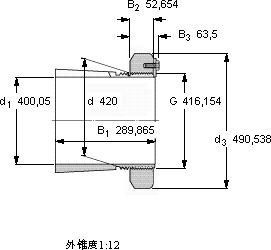 SKFSNP 3184x15.3/4軸承圖紙