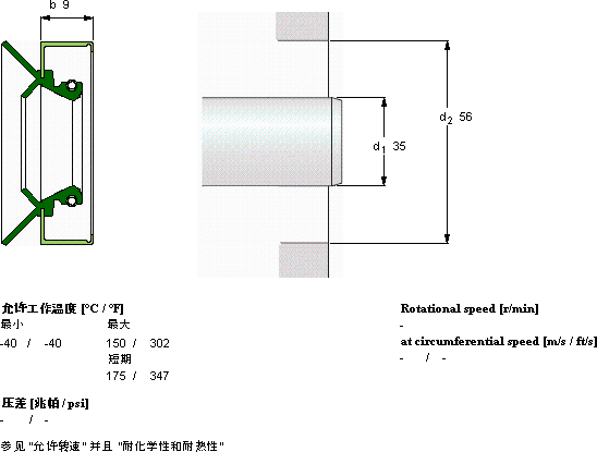 SKFCR 14006軸承圖紙