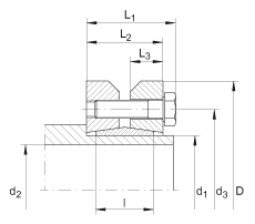INA夾緊滑塊 SPE-8084036, 用于齒形導(dǎo)軌的夾緊連接