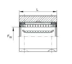 INA直線球軸承及軸承座單元 KGNOS25-C-PP-AS, 開(kāi)式設(shè)計(jì)，可調(diào)，密封，脂潤(rùn)滑，帶再潤(rùn)滑結(jié)構(gòu)