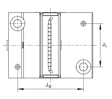 INA直線球軸承及軸承座單元 KGNOS25-C-PP-AS, 開(kāi)式設(shè)計(jì)，可調(diào)，密封，脂潤(rùn)滑，帶再潤(rùn)滑結(jié)構(gòu)