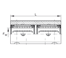 INA直線球軸承及軸承座單元 KTNO25-C-PP-AS, 可調(diào)，密封，脂潤滑，帶再潤滑結(jié)構(gòu)