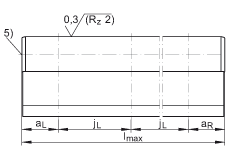 INA導(dǎo)軌 TSWW16, 實(shí)體輪廓，從上面安裝，帶一根軌道軸；可提供耐腐蝕設(shè)計(jì)