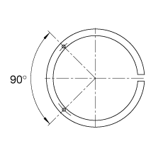 FAG退卸套 AH3184-H, 根據(jù) DIN 5416 標(biāo)準(zhǔn)的主要尺寸, 錐度 1:12