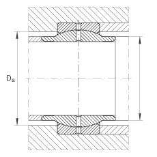 INA關(guān)節(jié)軸承 GE200-LO, 根據(jù) DIN ISO 12 240-1 標(biāo)準(zhǔn)，需維護(hù)