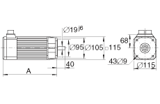 INA伺服電機(jī) MOT-HDY115-E6-130S, 