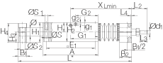 INA直線工作臺 LTE25-Tr16x4-A, 梯形絲桿驅(qū)動