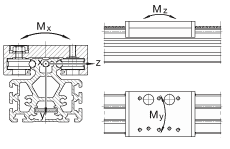 INA直線執(zhí)行器 MLF52155-ZR-GtrI/4, 整體行星齒輪箱