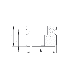 INA導(dǎo)軌 TKDM9-W, 兩排微型直線循環(huán)球軸承及導(dǎo)軌組件，耐腐蝕設(shè)計(jì)